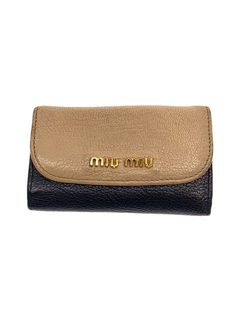 Miu Miu Key Case Wallet Leather